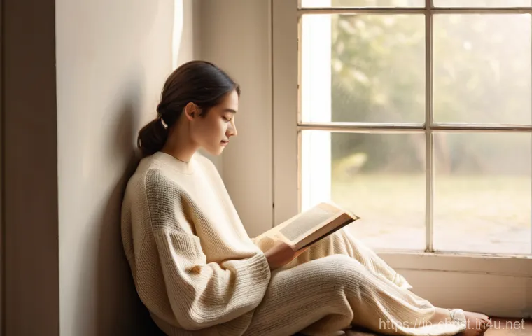 기독교와 교리서 - **Prompt 1: Tranquil Reflection with Ancient Texts**
    A serene young woman, in her early twenties...